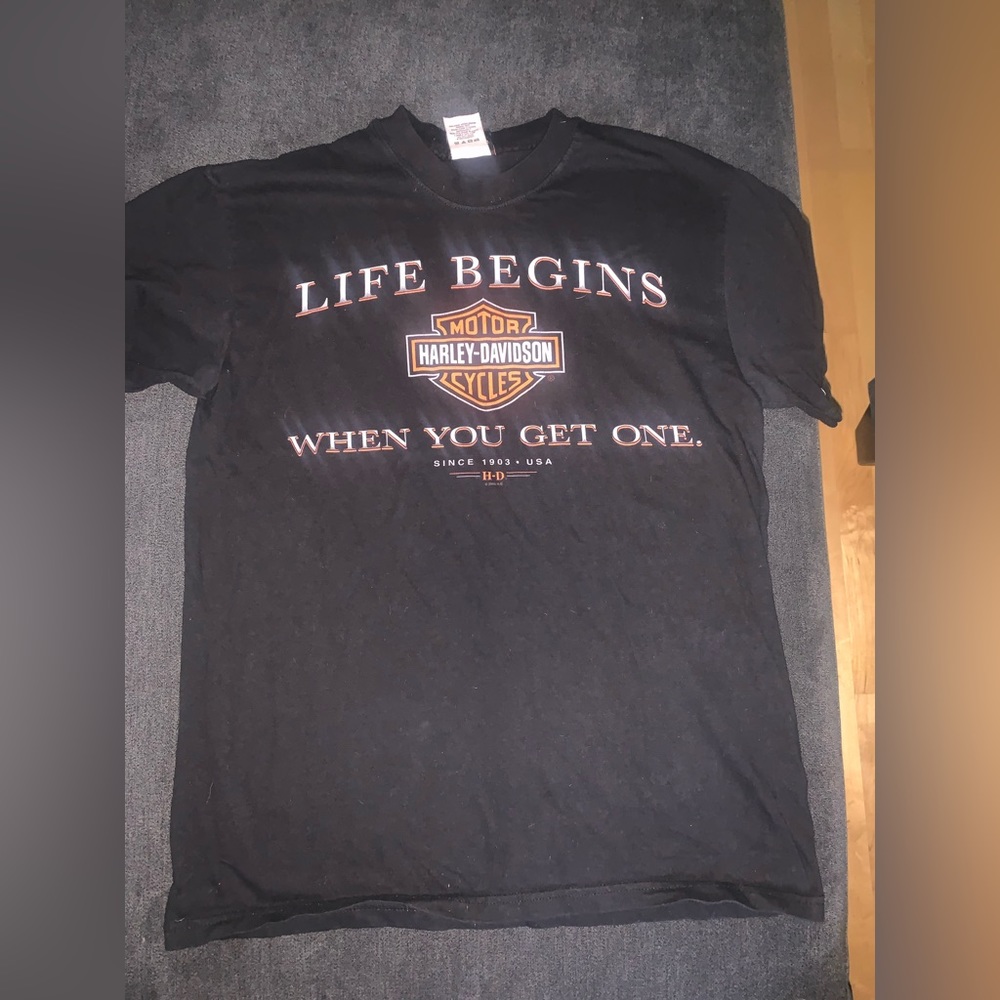 Harley Davidson tshirt Medium unisex